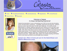 Tablet Screenshot of catopiaboarding.com